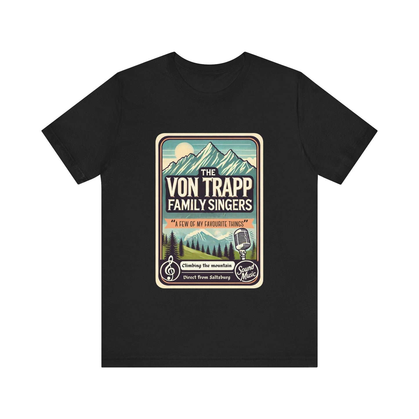 The Sound of Music, Von Trapp Family Singers Adult Unisex Tee