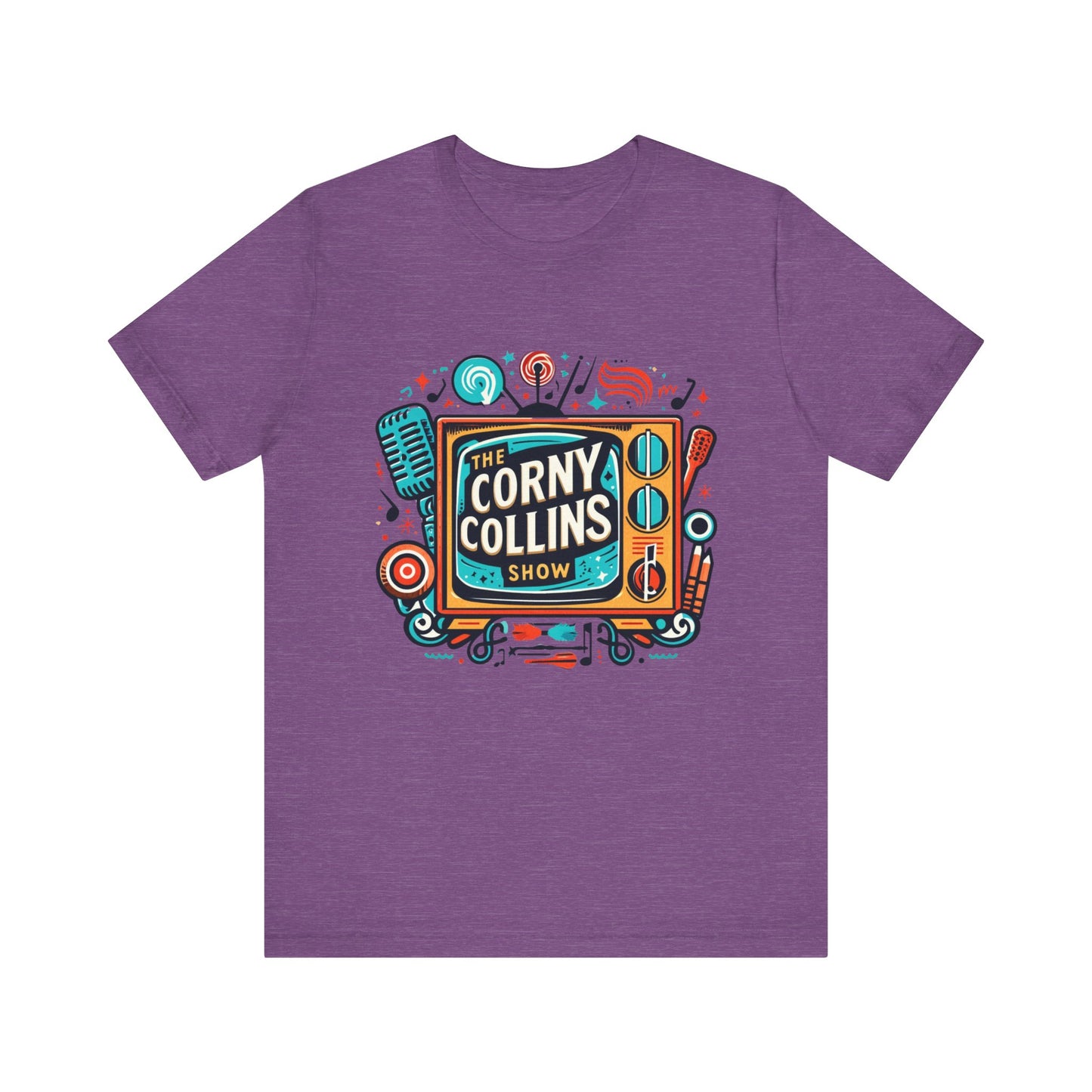 Hairspray Corny Collins Show Adult Unisex Tee
