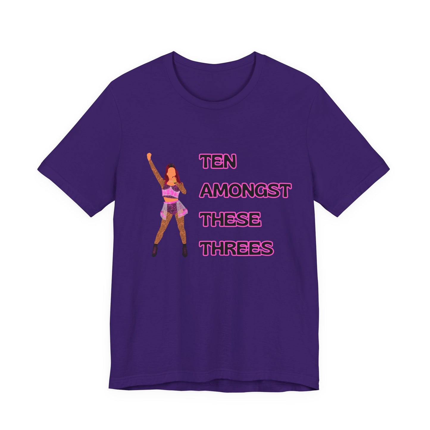 Six Catherine Howard, Ten Amongst These Threes, Adult Unisex Tee