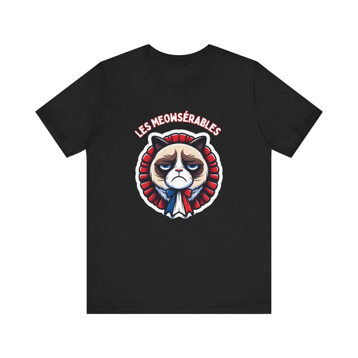 Les Meowserables Les Misérables Adult Unisex Tee