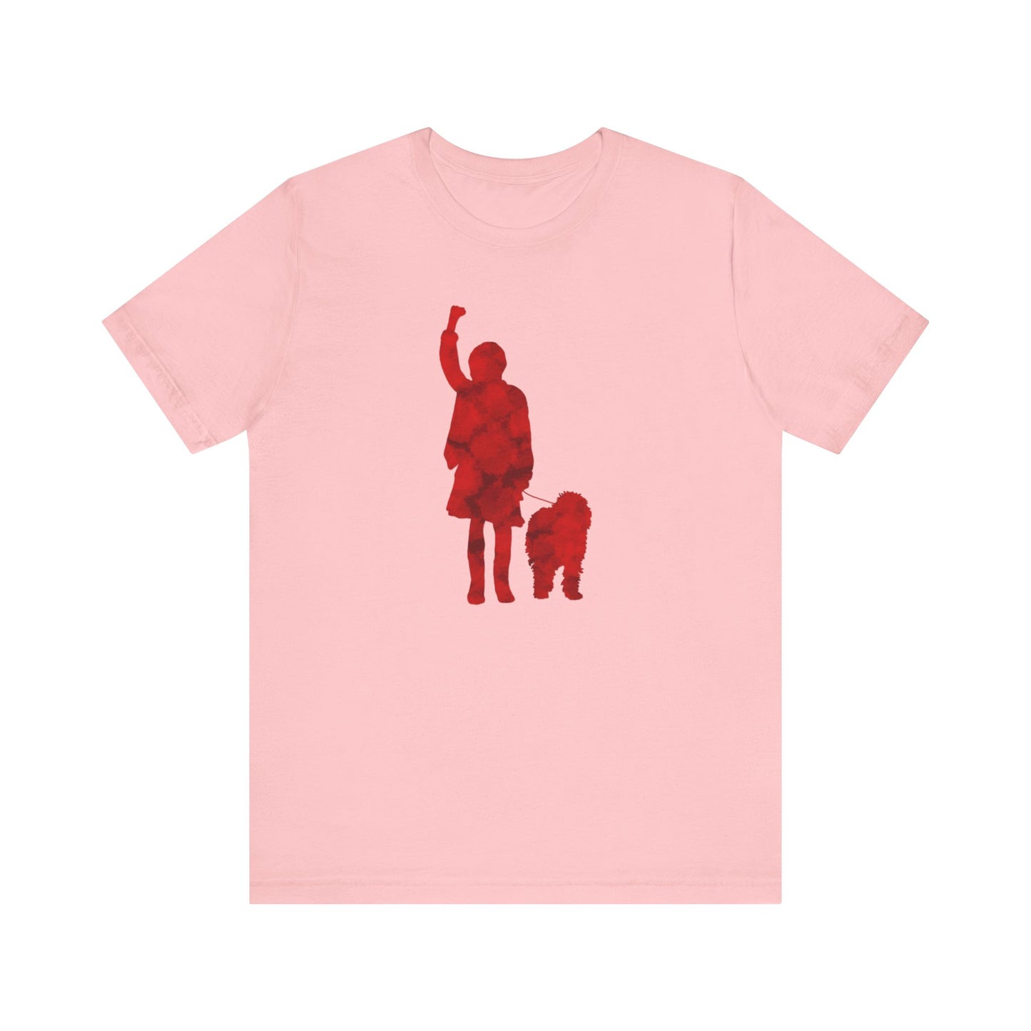 Annie & Sandy The Dog Watercolour Outline Unisex Adult Tee