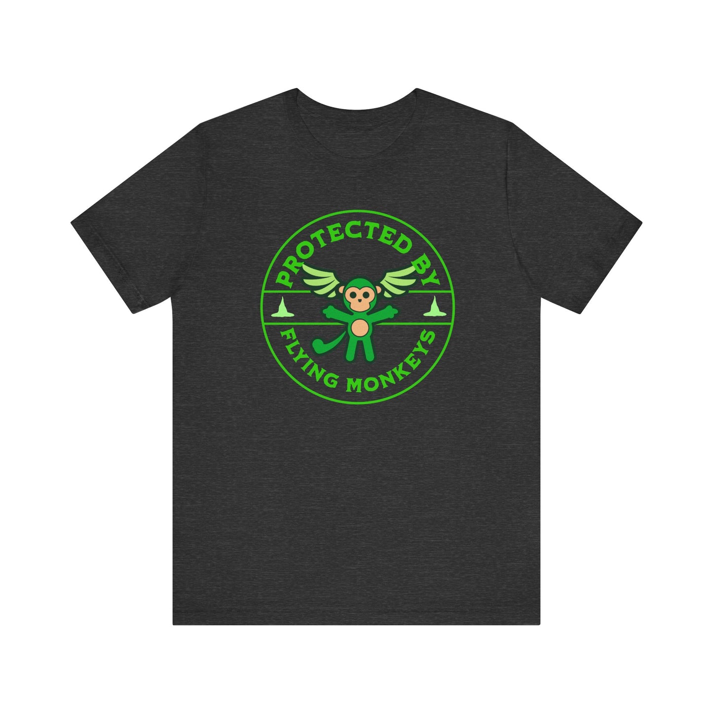 Protected By Flying Monkeys Wicked Adult Unisex Tee