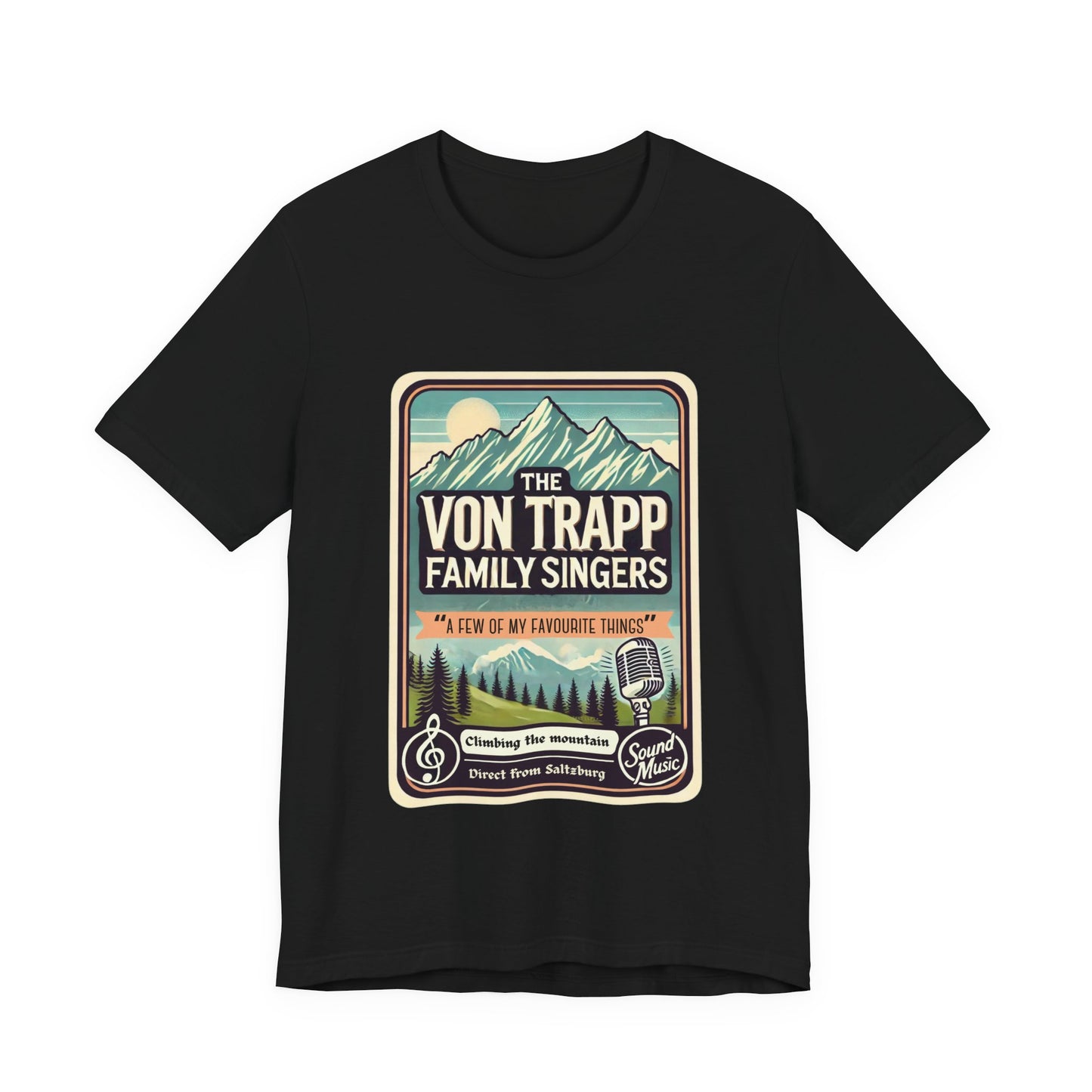 The Sound of Music, Von Trapp Family Singers Adult Unisex Tee