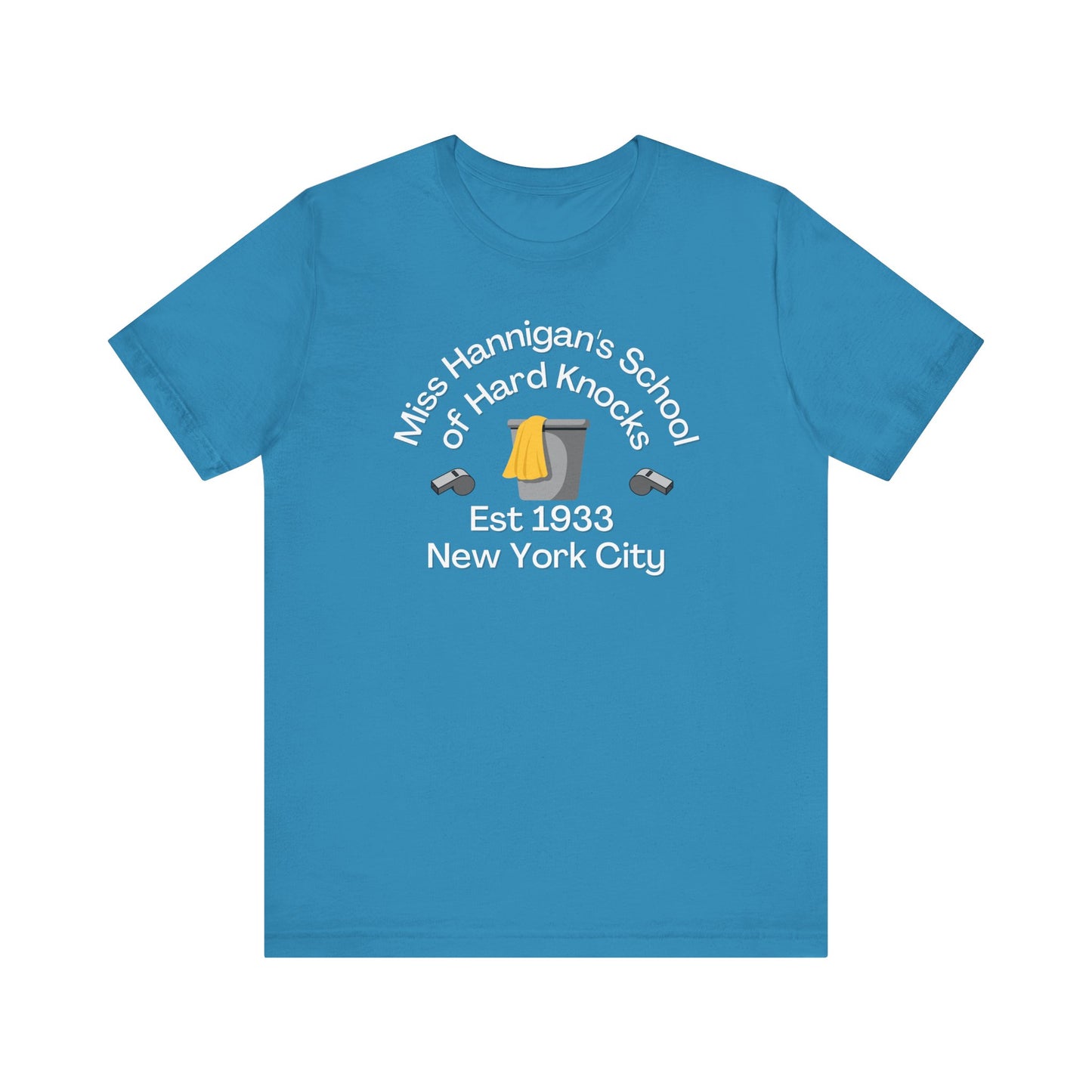 Annie Miss Hannigan's School of Hard Knocks Adult Unisex Tee