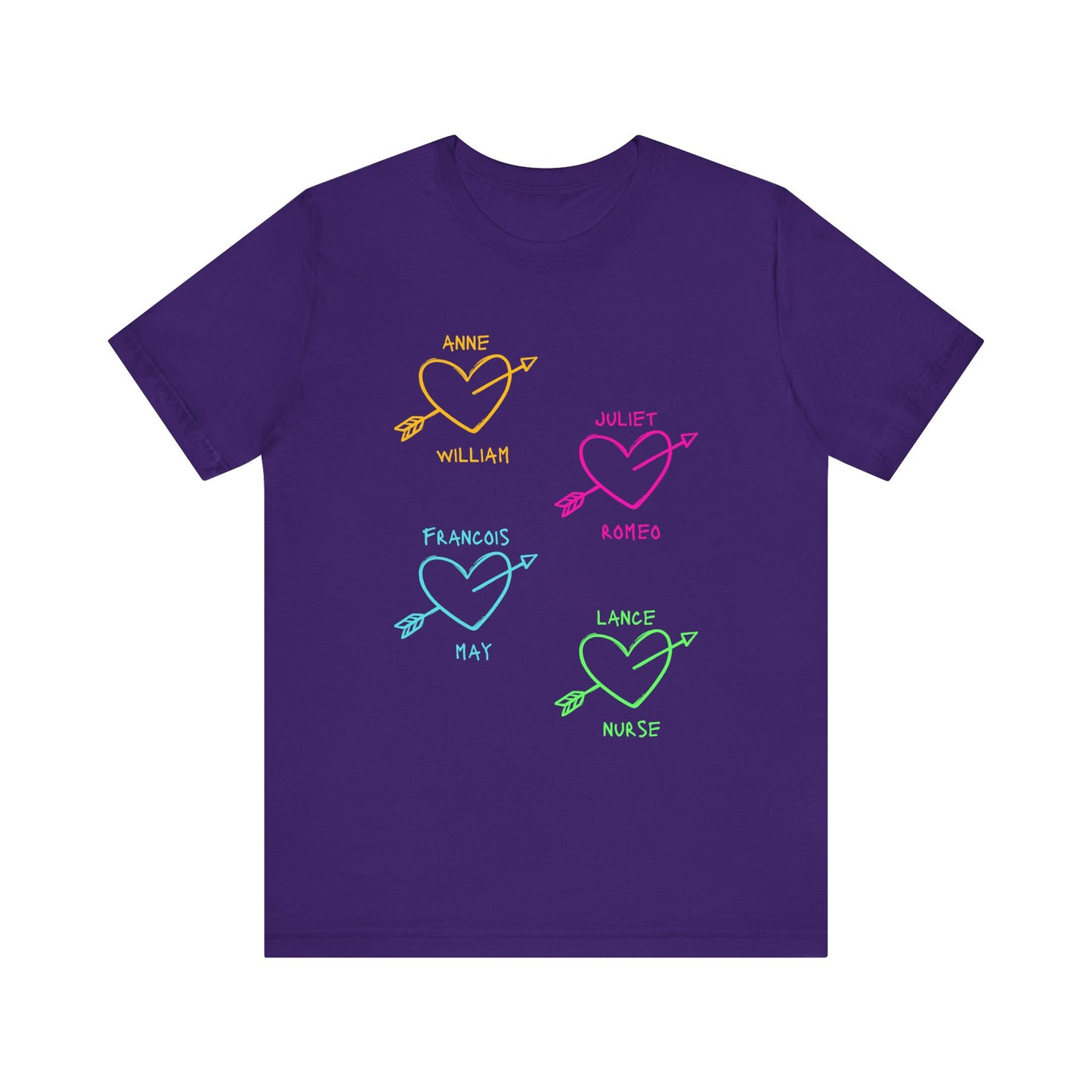 & Juliet Lovers Adult Unisex Tee