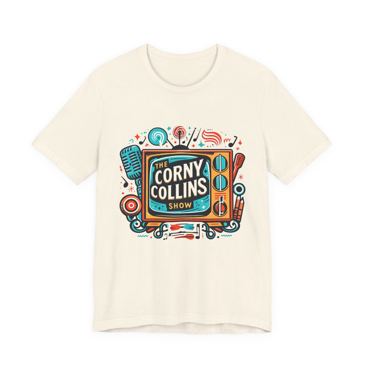 Hairspray Corny Collins Show Adult Unisex Tee
