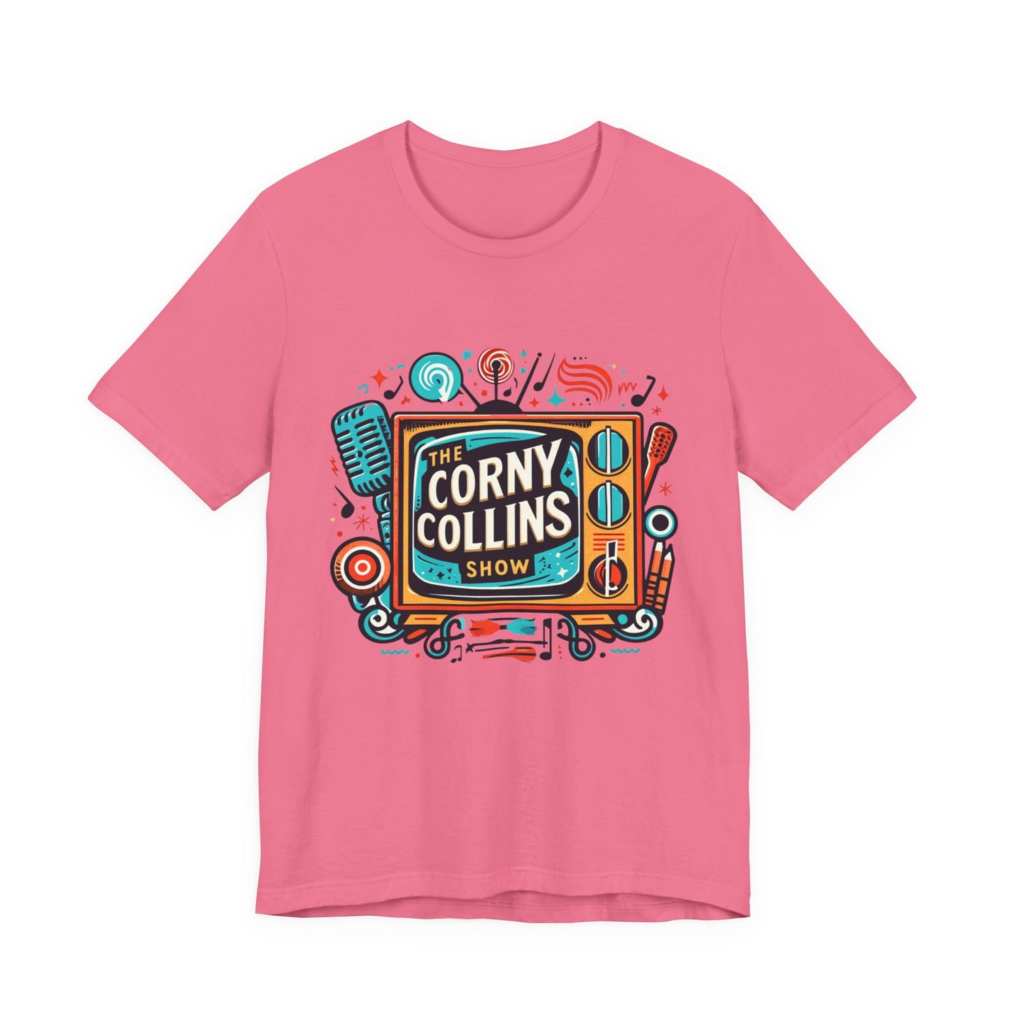 Hairspray Corny Collins Show Adult Unisex Tee