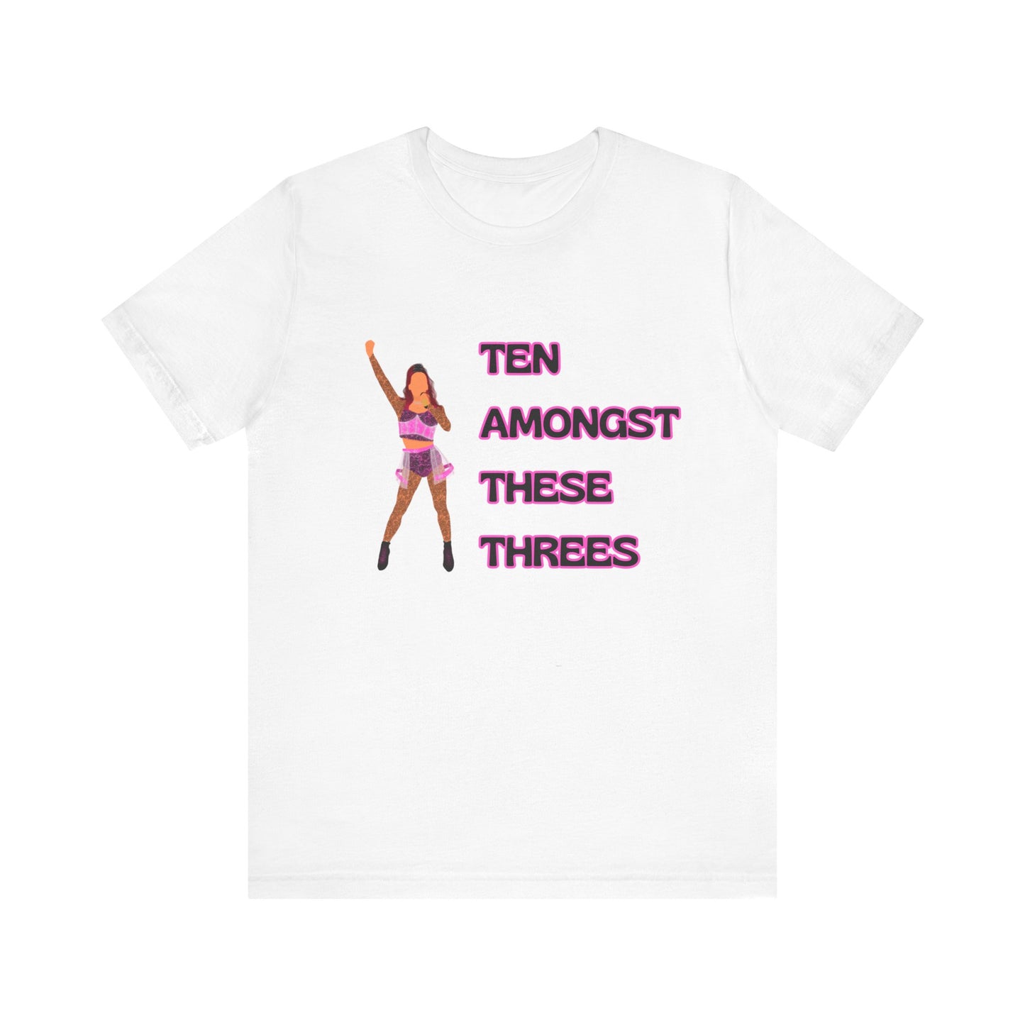 Six Catherine Howard, Ten Amongst These Threes, Adult Unisex Tee