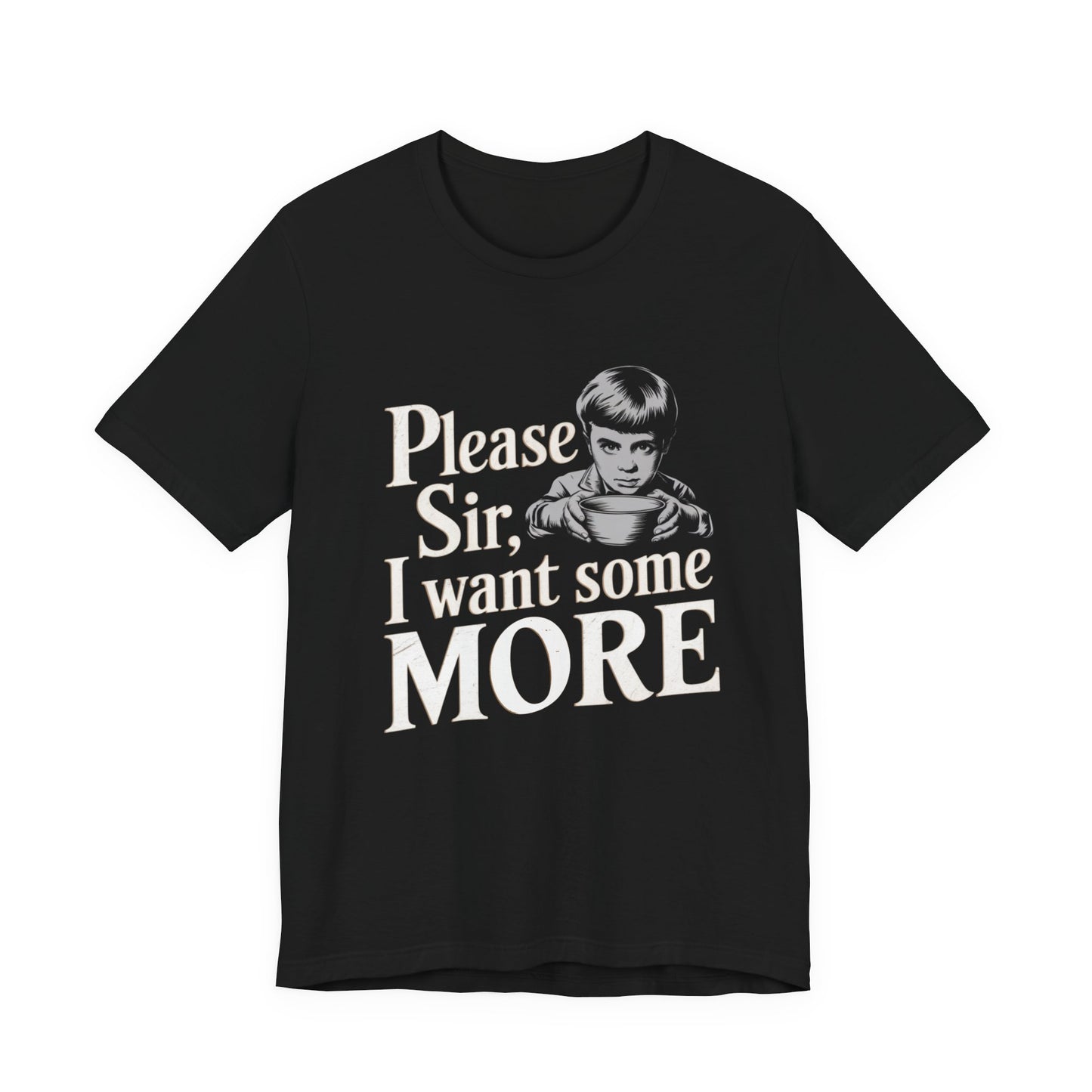 Oliver Please Sir I Want Some More Adult Unisex Tee