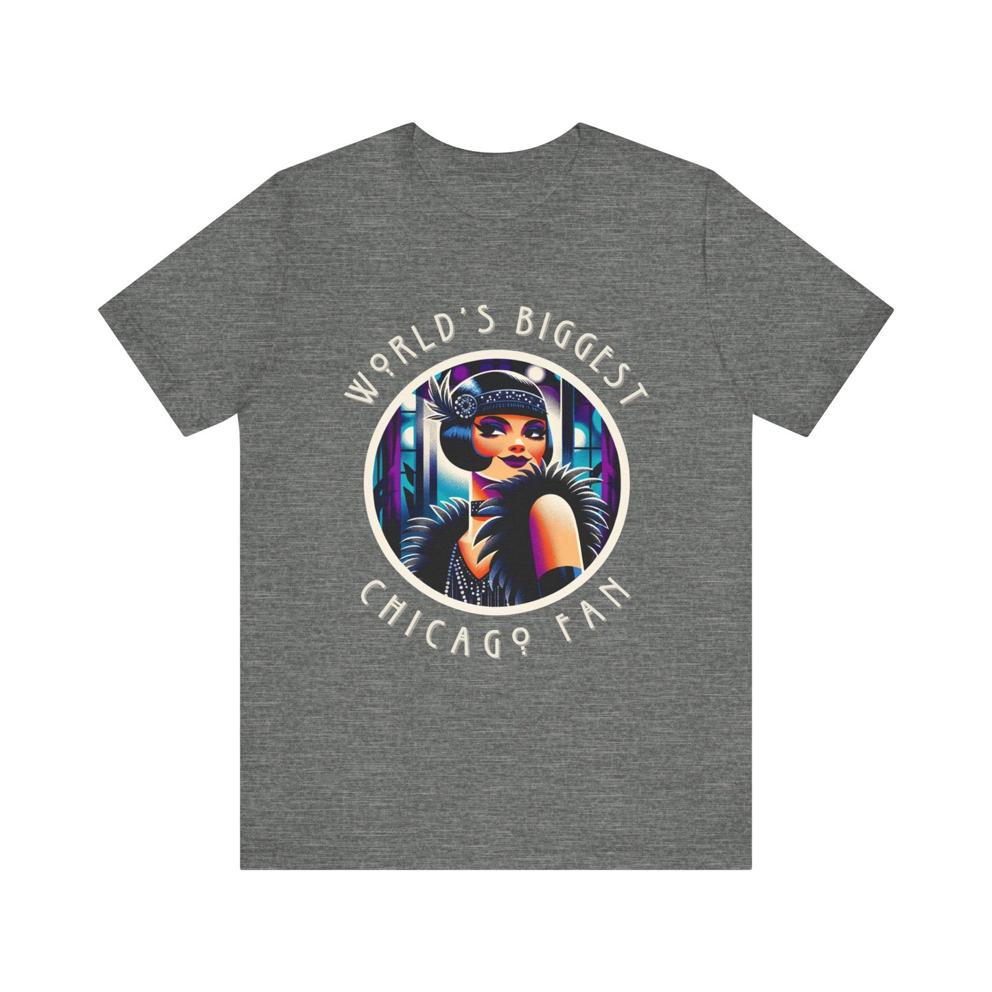 World's Biggest Chicago Fan Adult Unisex Tee