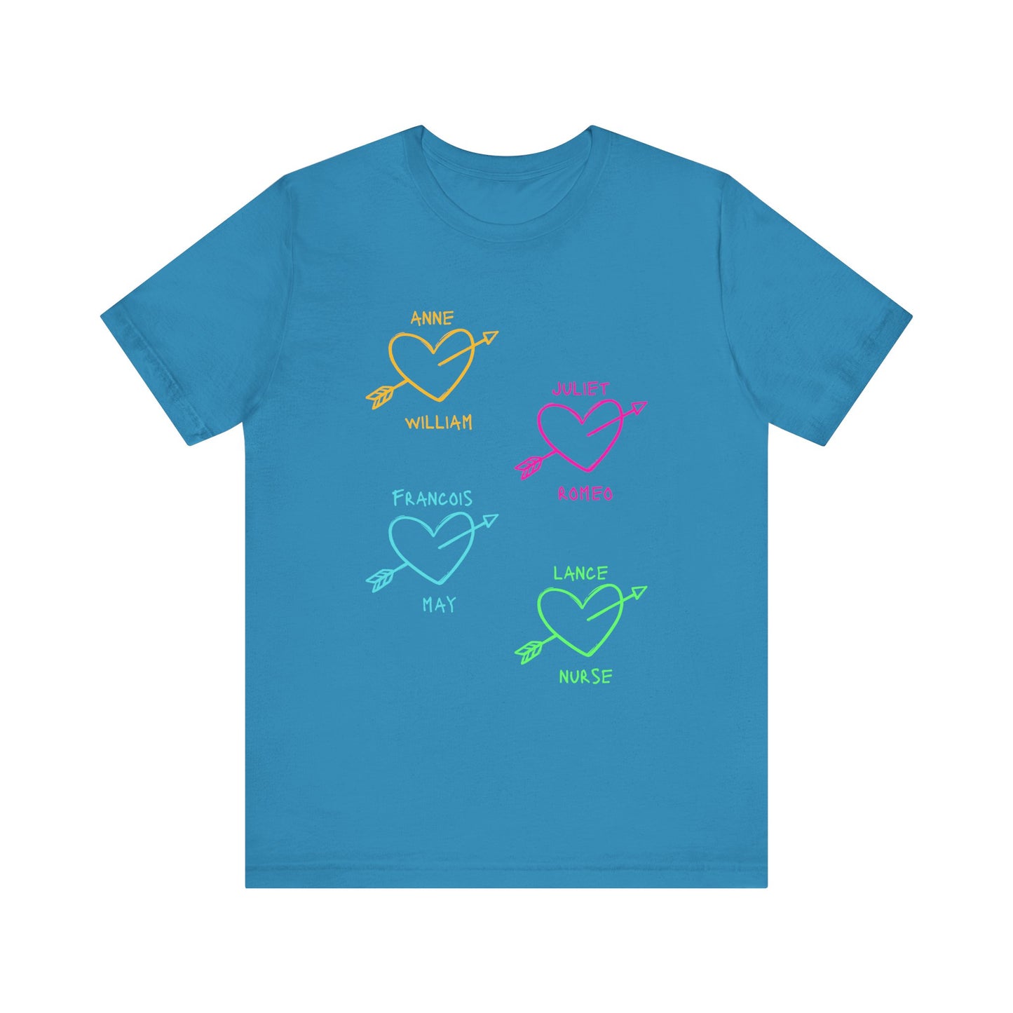 & Juliet Lovers Adult Unisex Tee