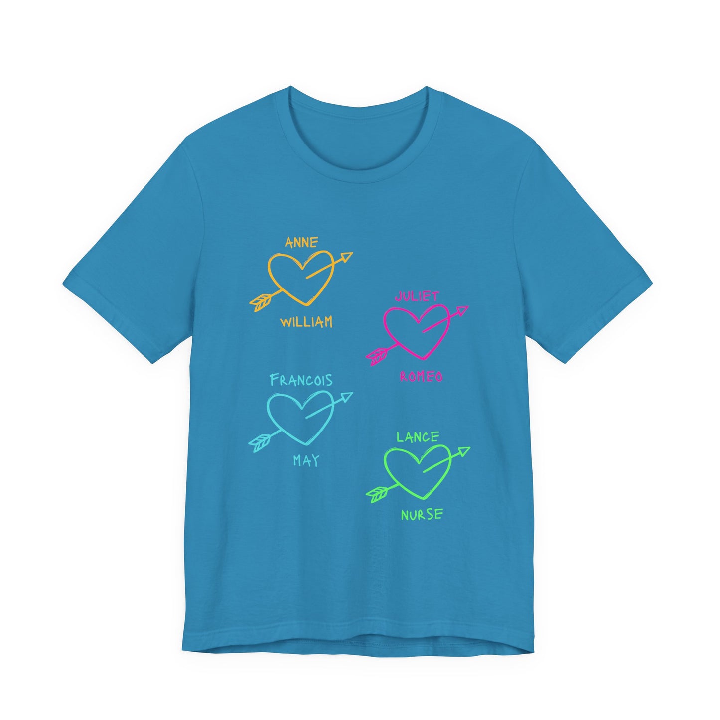 & Juliet Lovers Adult Unisex Tee