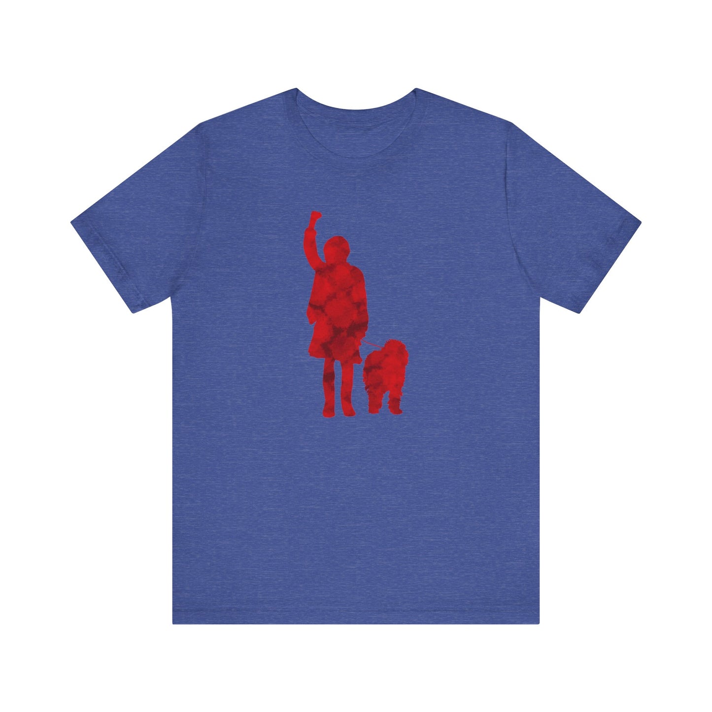 Annie & Sandy The Dog Watercolour Outline Unisex Adult Tee