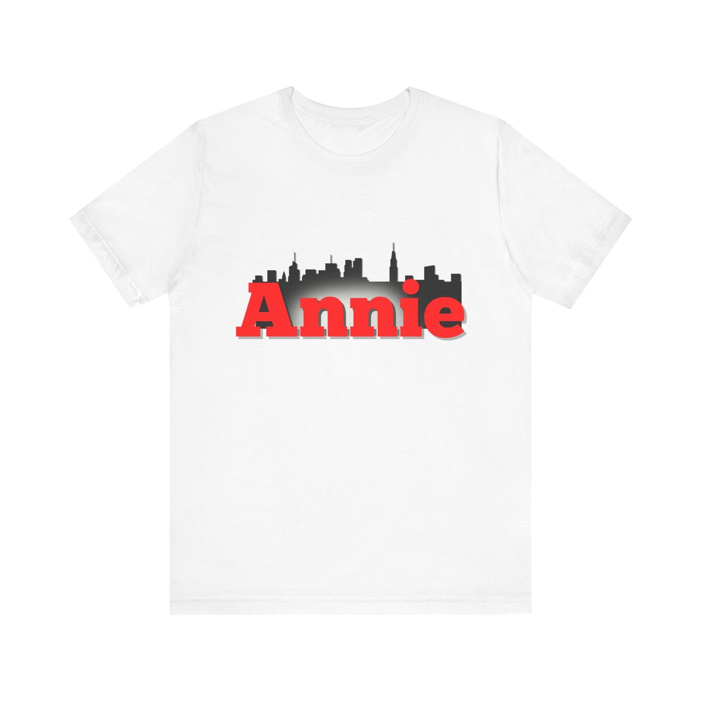 Annie New York Skyline Adult Unisex Tee