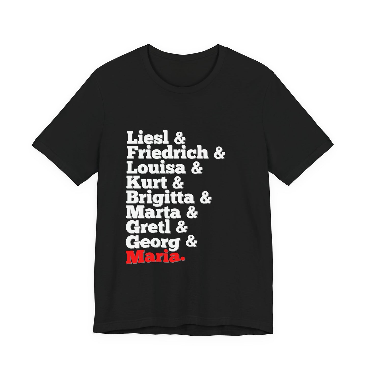Sound of Music, Von Trapp Family Adult Unisex Tee