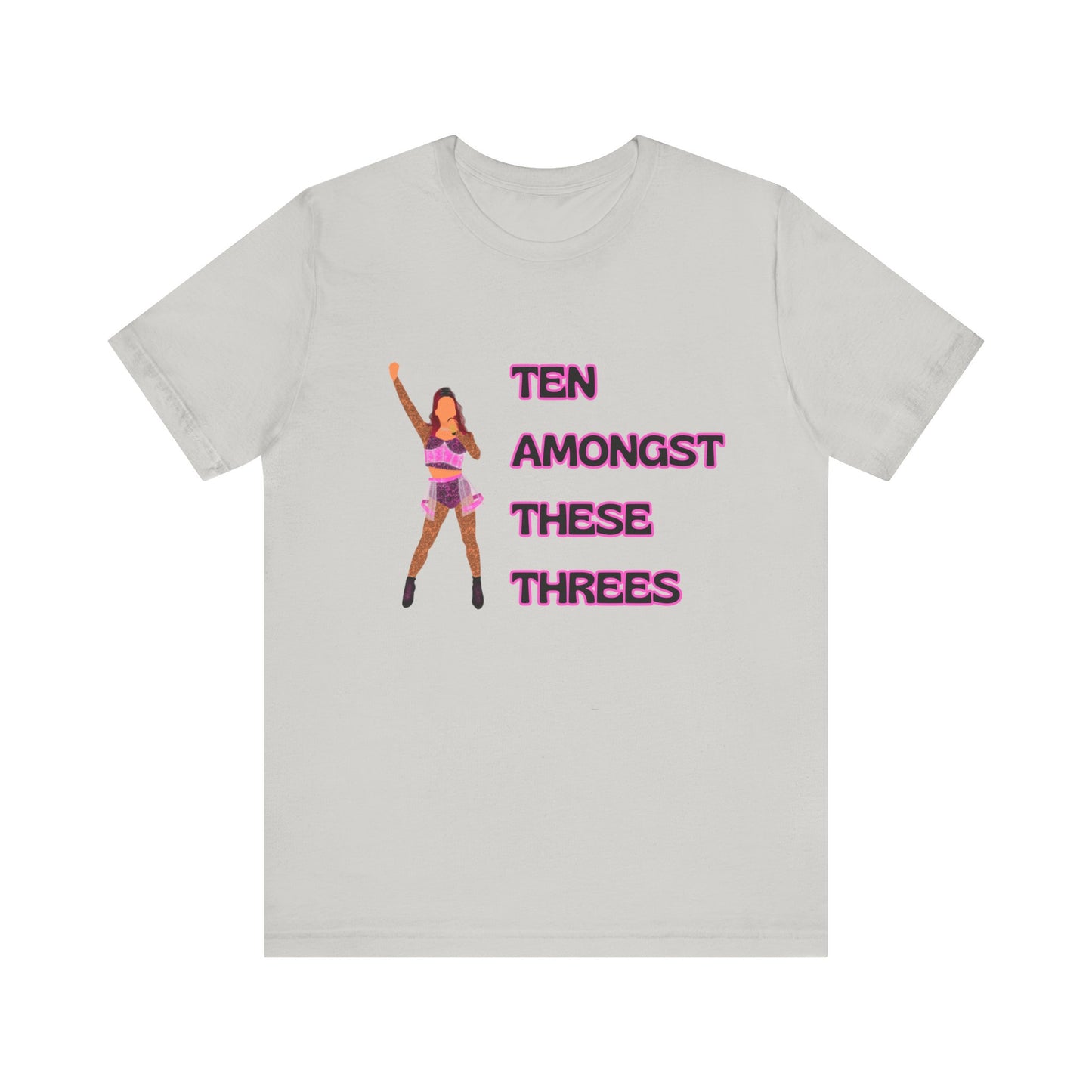 Six Catherine Howard, Ten Amongst These Threes, Adult Unisex Tee