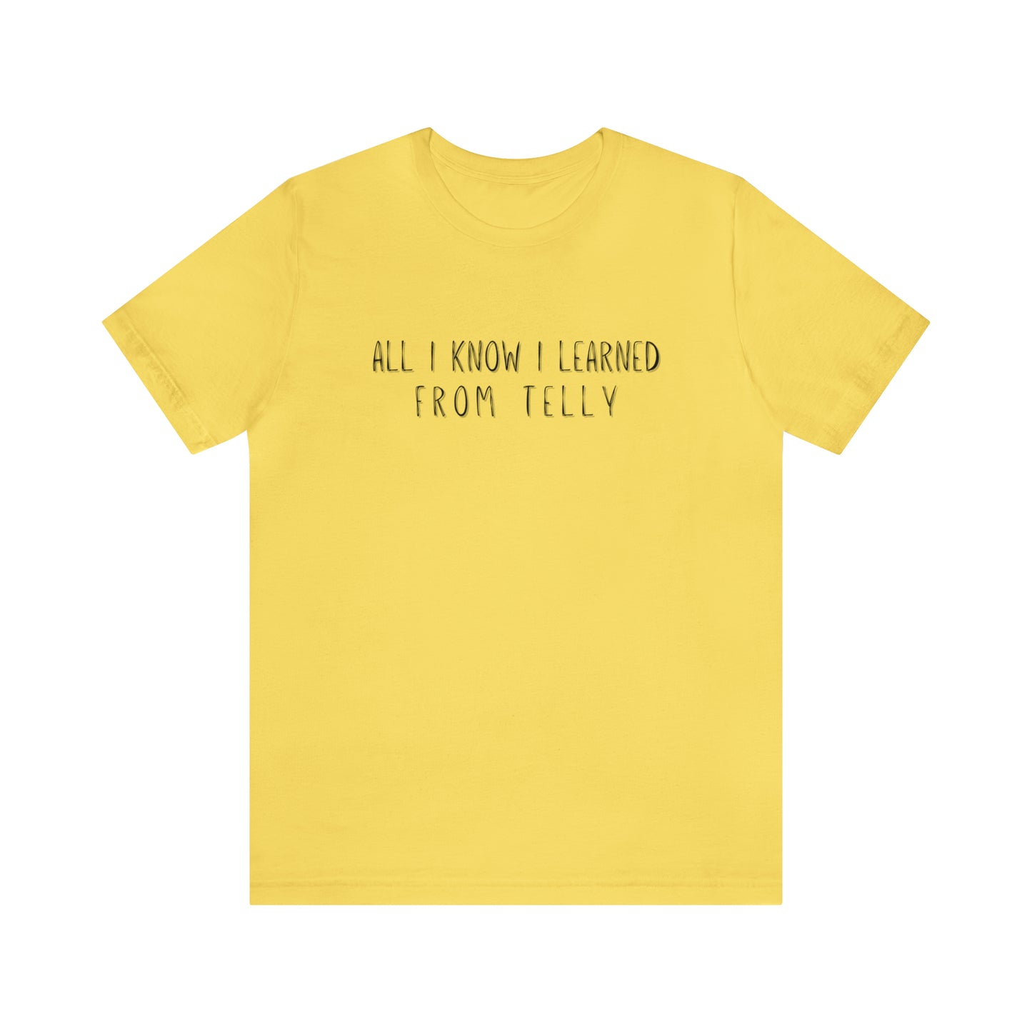 Unisex Jersey Short Sleeve Tee - Stage Notes