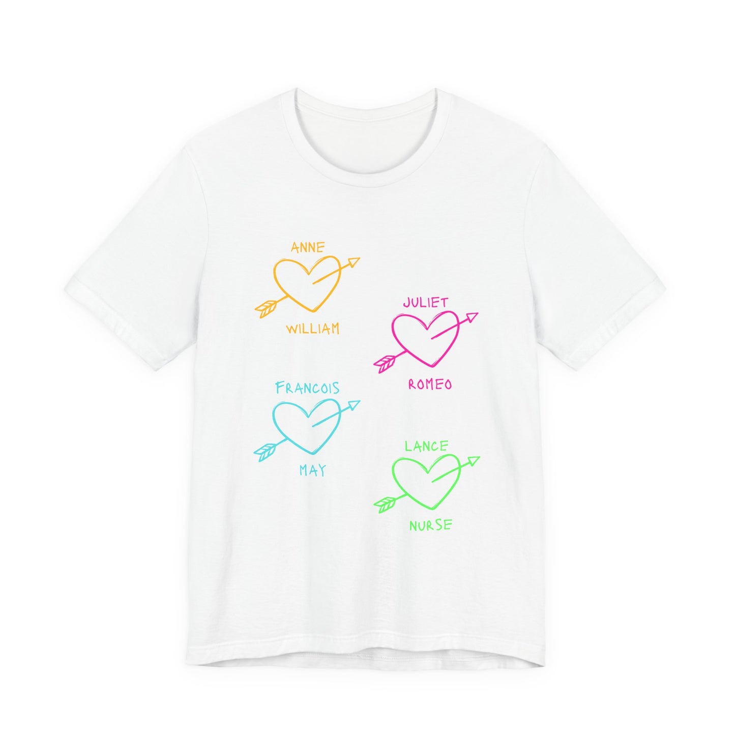 & Juliet Lovers Adult Unisex Tee