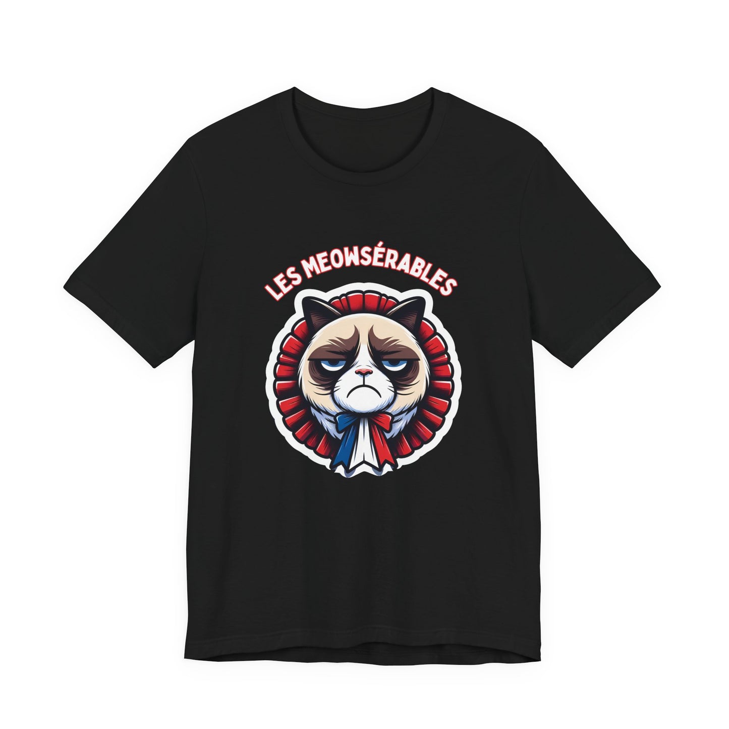 Les Meowserables Les Misérables Adult Unisex Tee