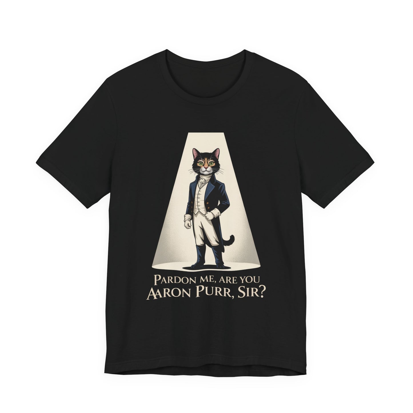 Hamilton Are You Aaron Purr Sir? Unisex Adult Tee