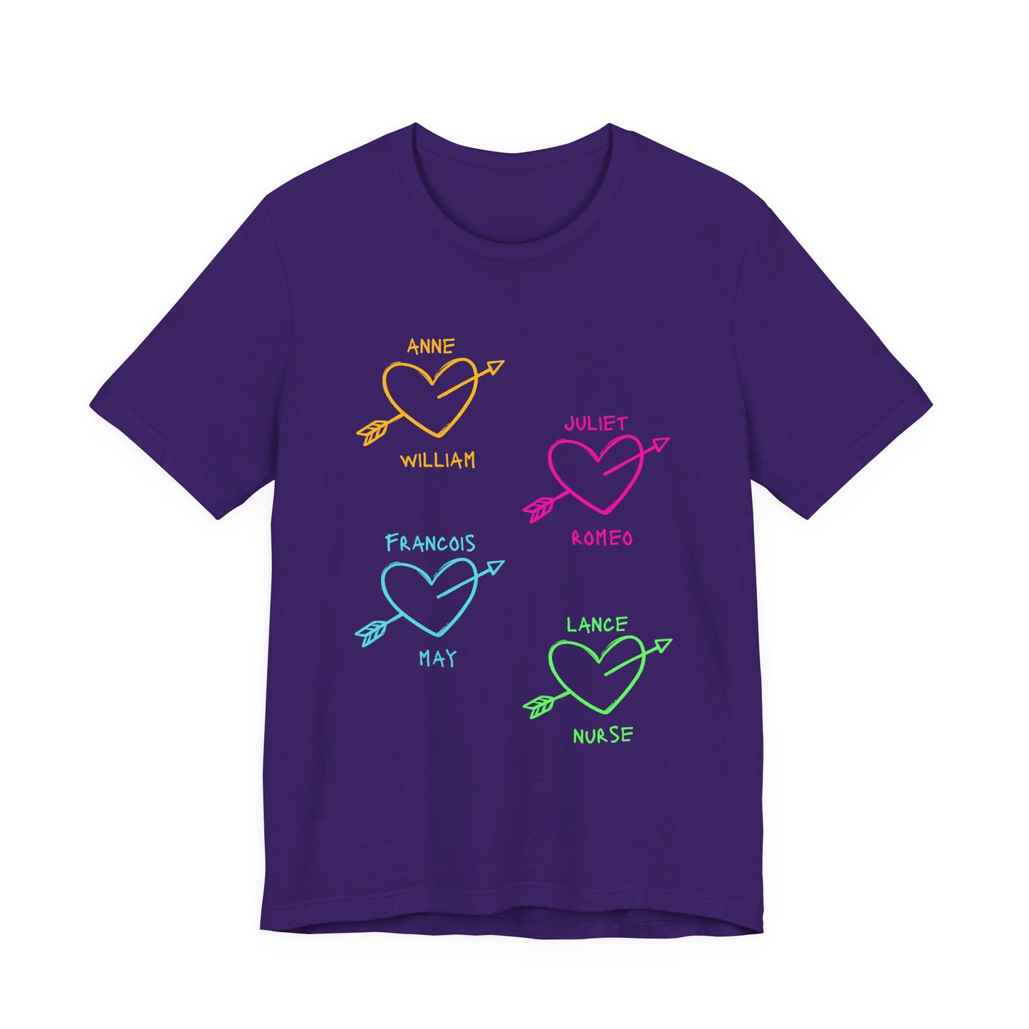 & Juliet Lovers Adult Unisex Tee