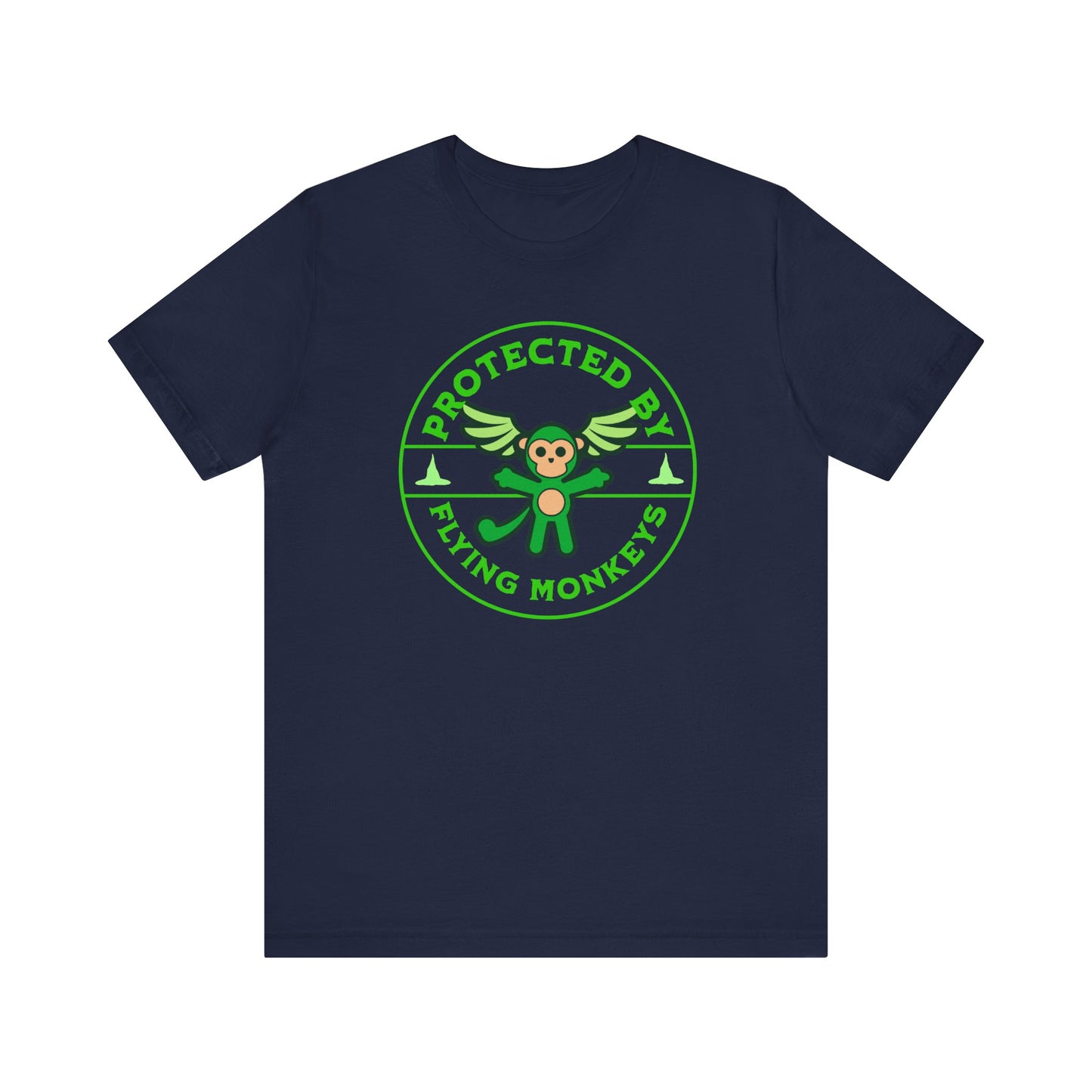 Protected By Flying Monkeys Wicked Adult Unisex Tee