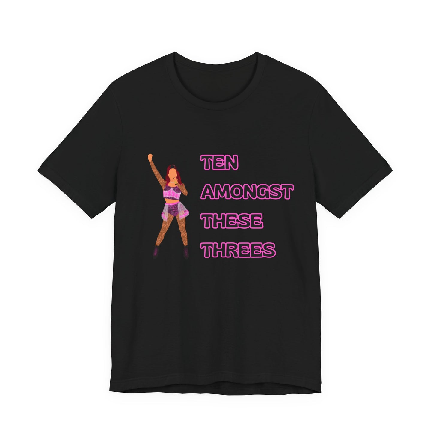 Six Catherine Howard, Ten Amongst These Threes, Adult Unisex Tee