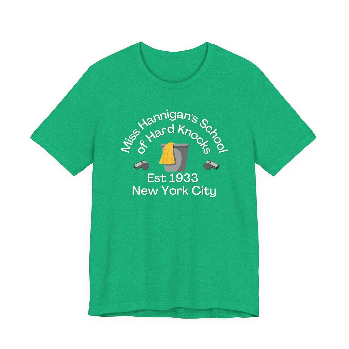 Annie Miss Hannigan's School of Hard Knocks Adult Unisex Tee