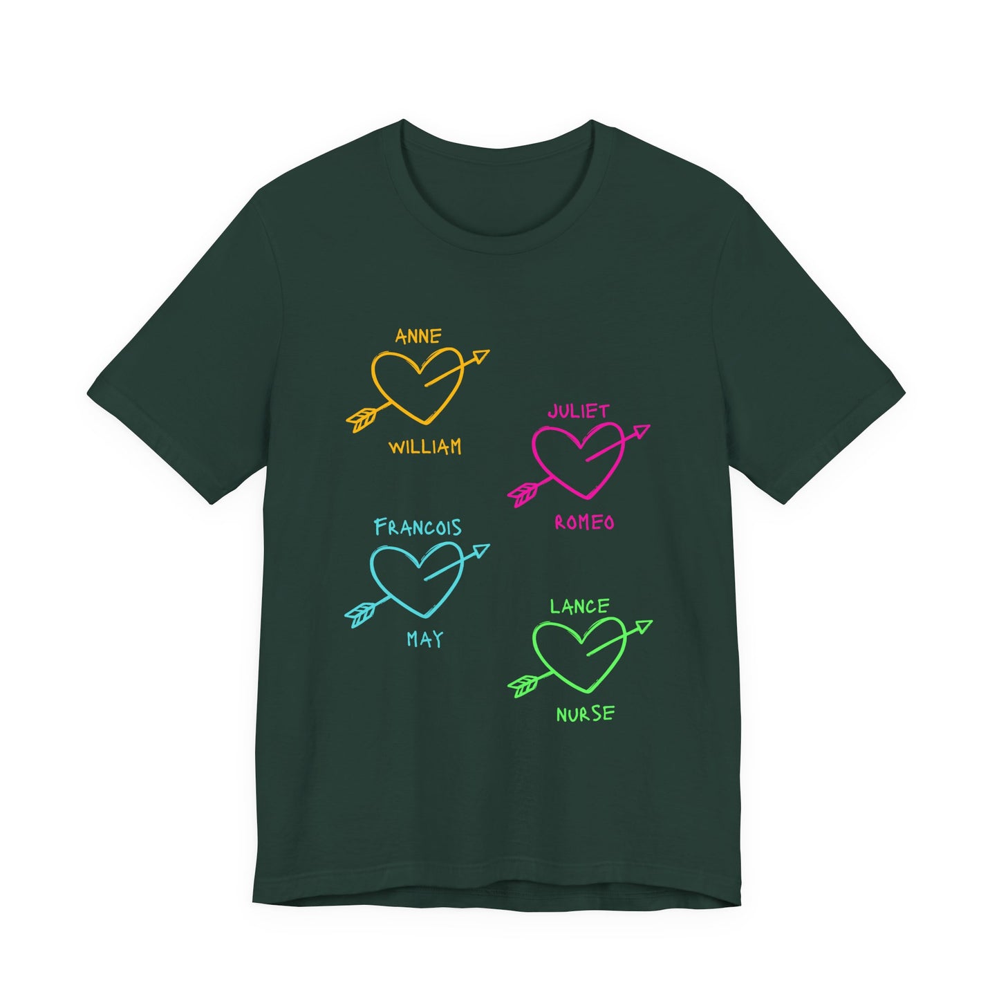 & Juliet Lovers Adult Unisex Tee