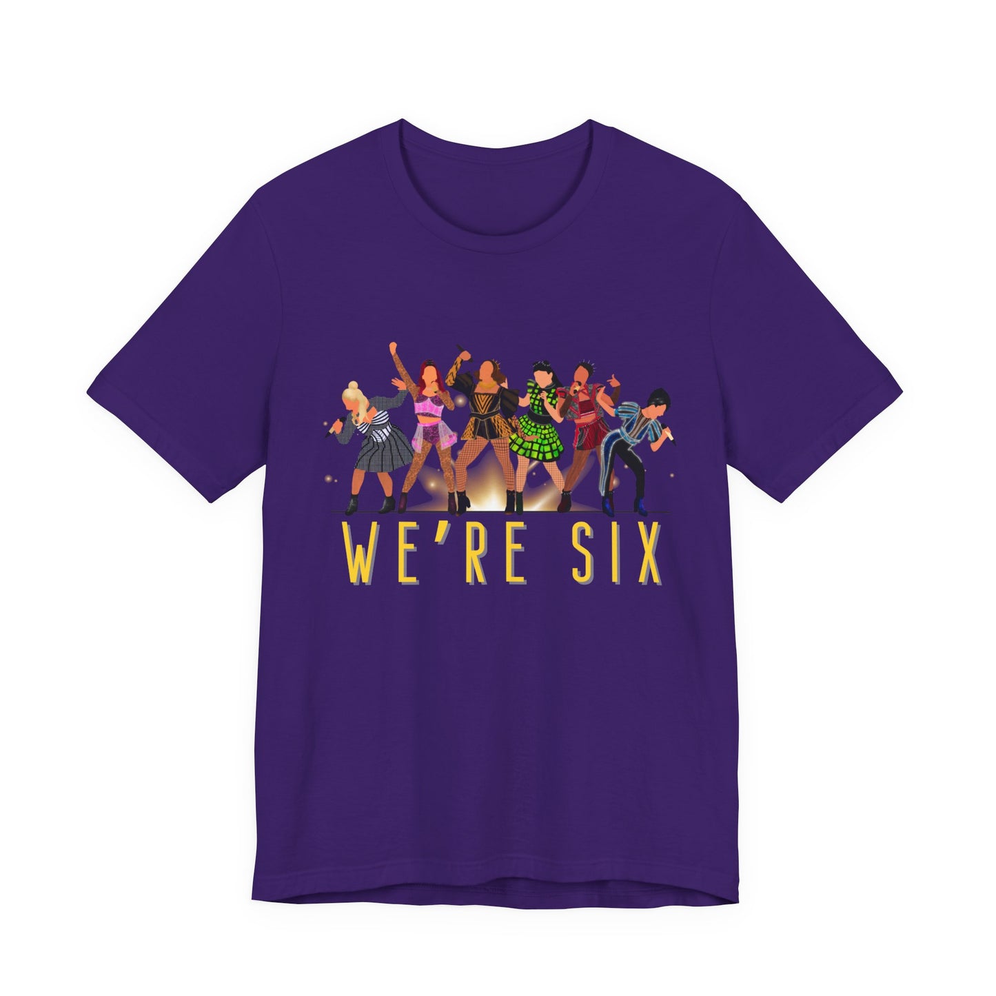 We're Six Adult Unisex Tee