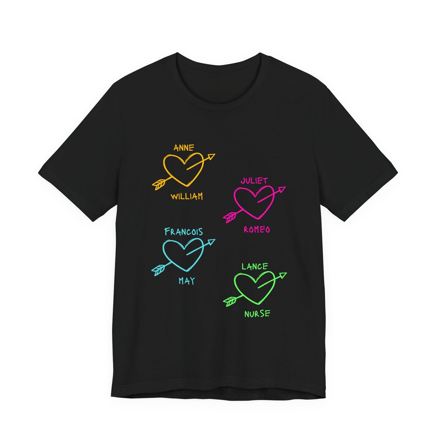 & Juliet Lovers Adult Unisex Tee