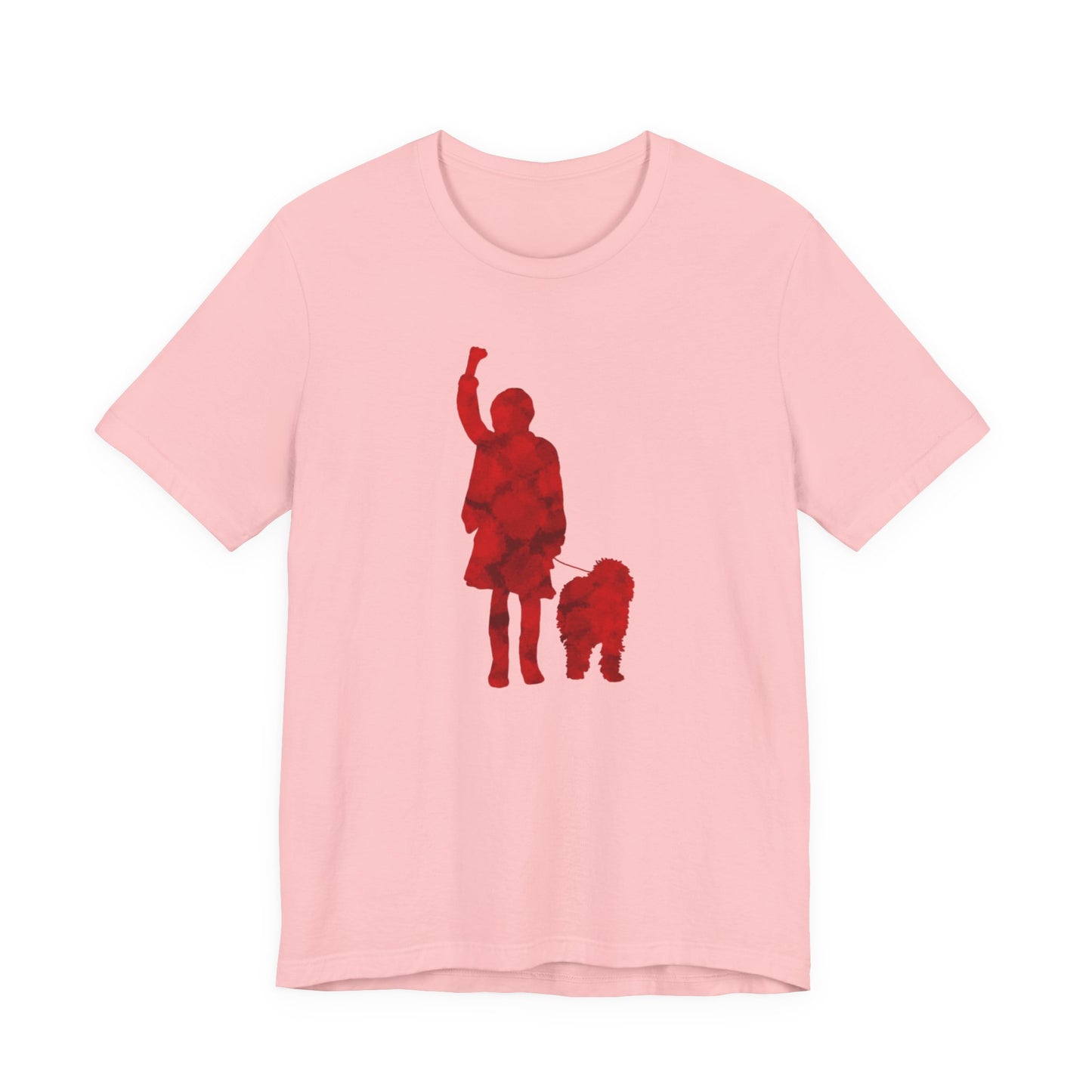 Annie & Sandy The Dog Watercolour Outline Unisex Adult Tee