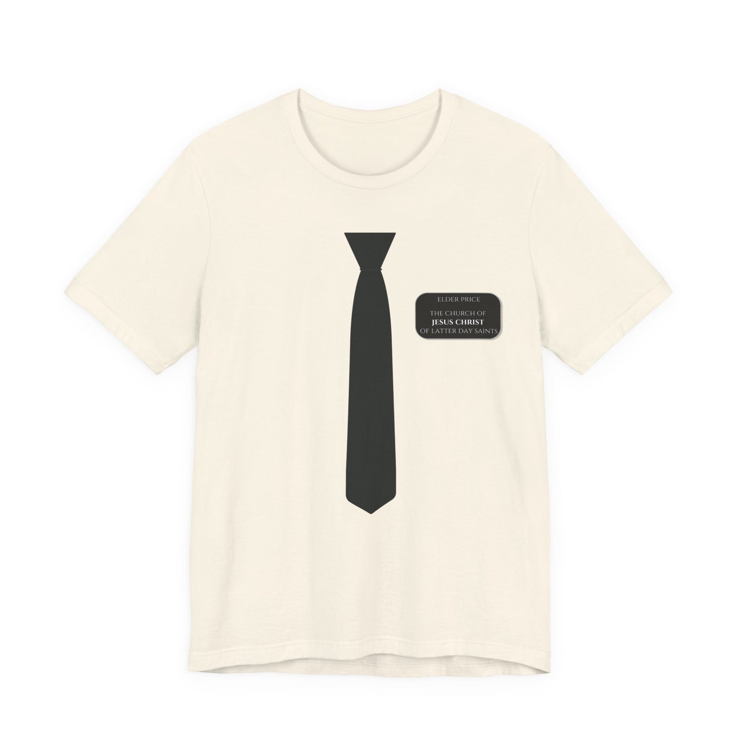 Elder Price Costume Shirt & Tie Book of Mormon Adult Unisex Tee