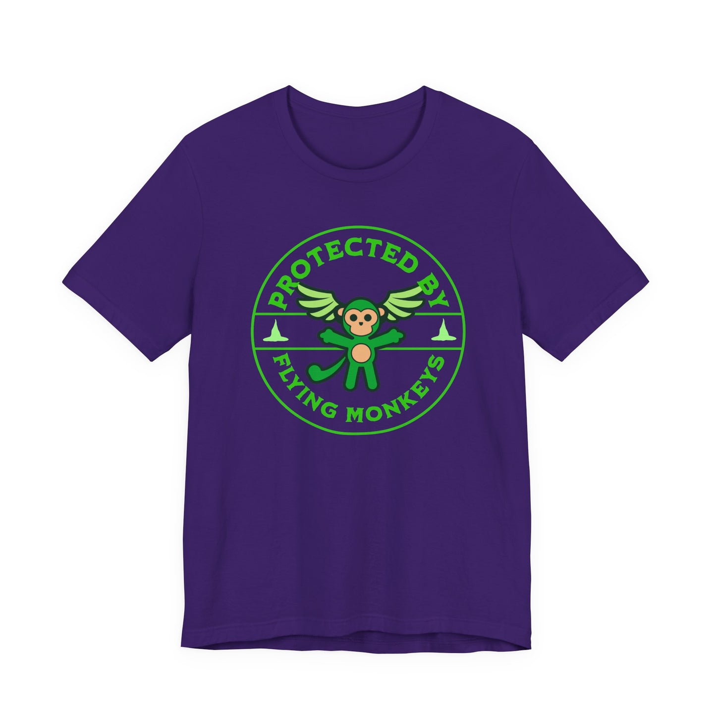 Protected By Flying Monkeys Wicked Adult Unisex Tee