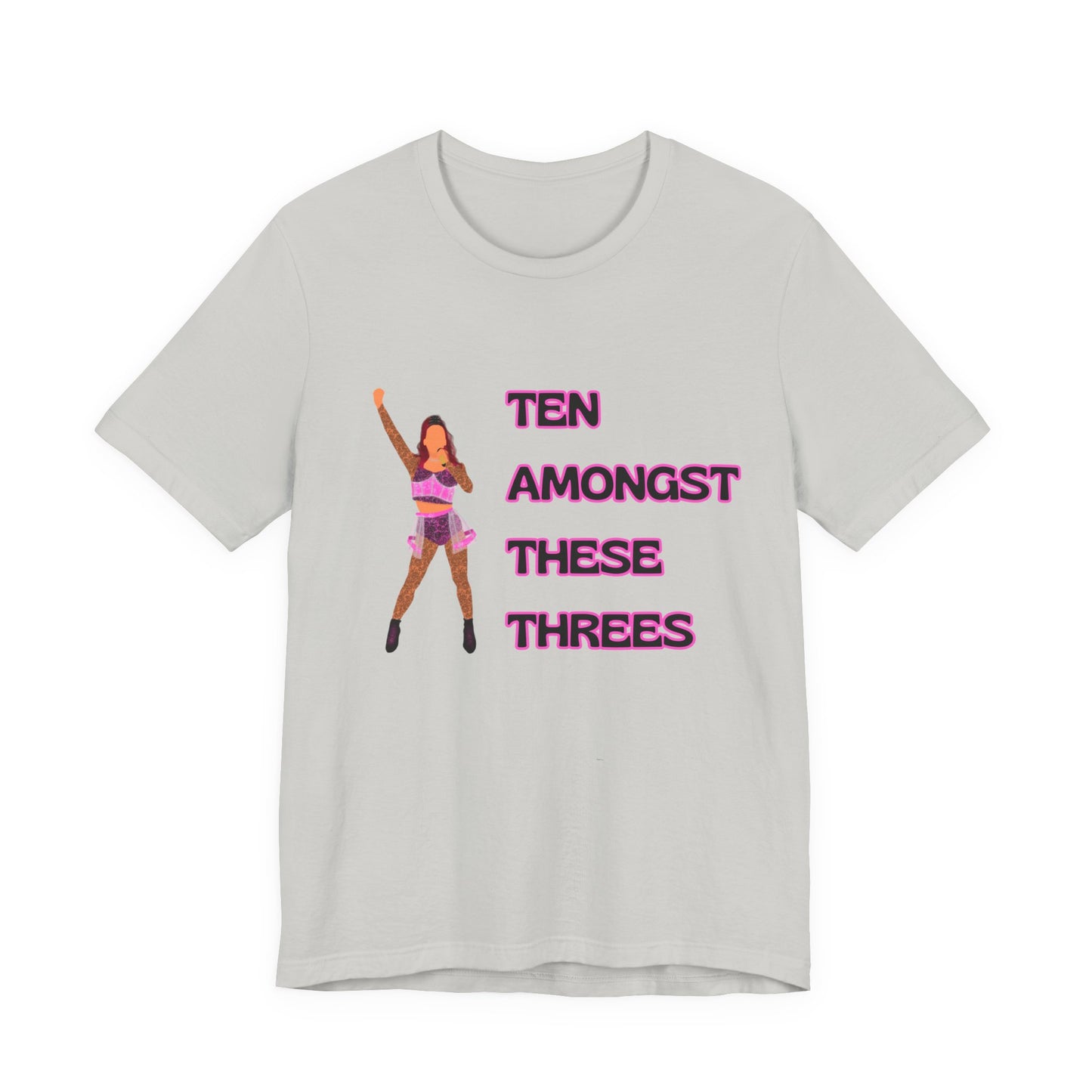 Six Catherine Howard, Ten Amongst These Threes, Adult Unisex Tee