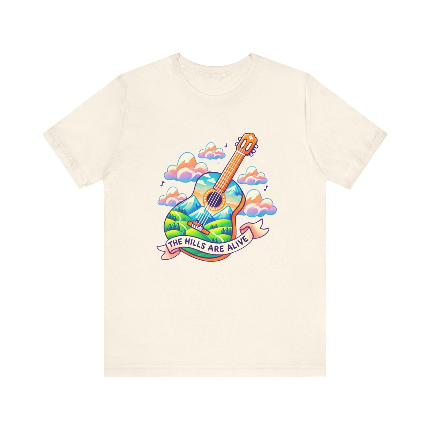 The Sound of Music, The Hills Are Alive Adult Unisex Tee