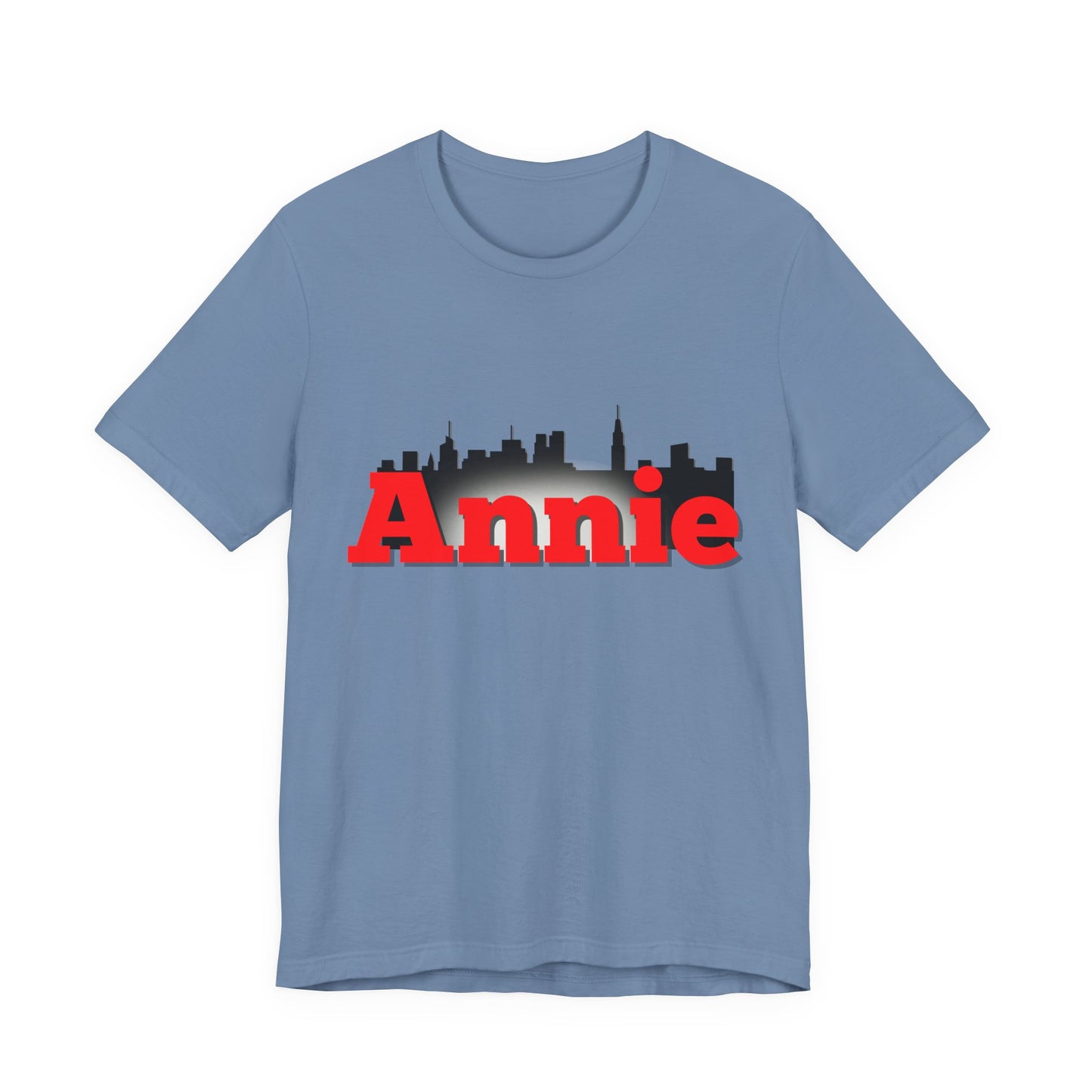 Annie New York Skyline Adult Unisex Tee