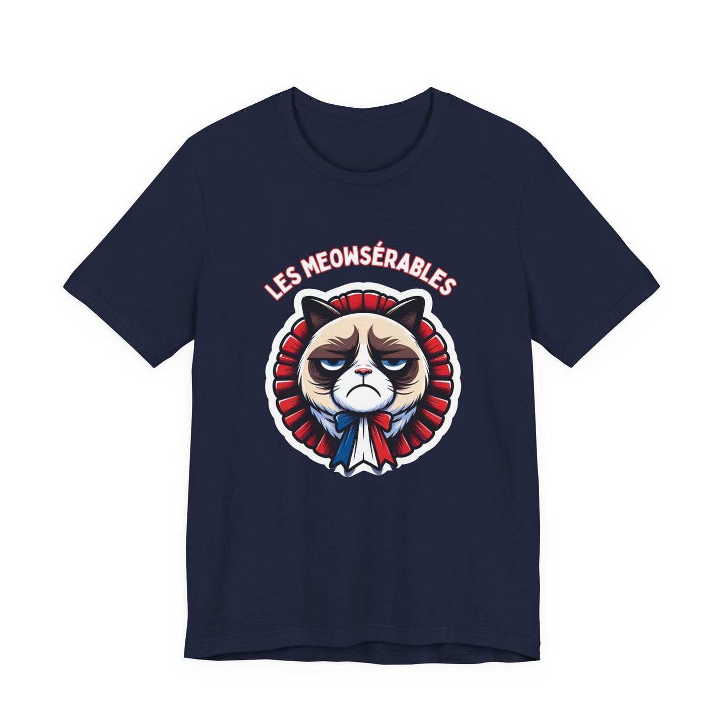 Les Meowserables Les Misérables Adult Unisex Tee