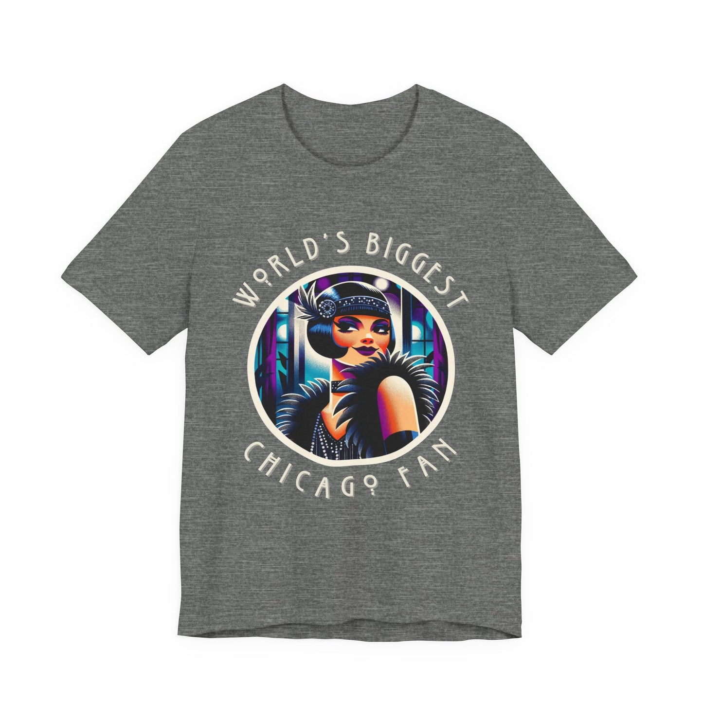 World's Biggest Chicago Fan Adult Unisex Tee