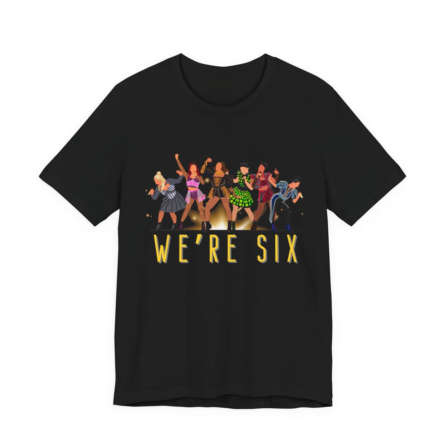We're Six Adult Unisex Tee