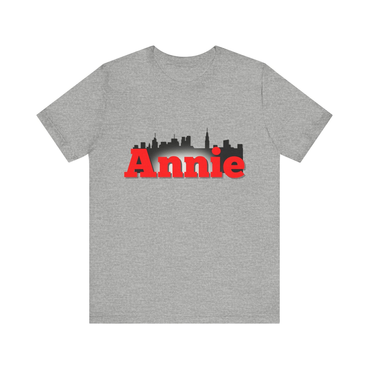 Annie New York Skyline Adult Unisex Tee