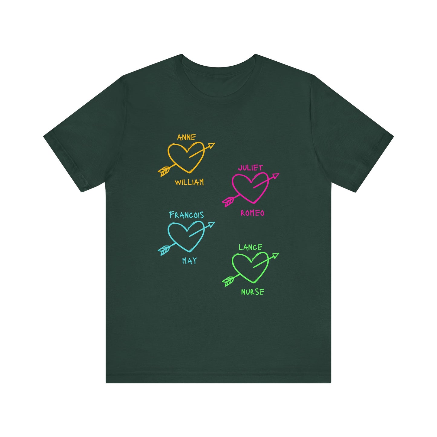 & Juliet Lovers Adult Unisex Tee