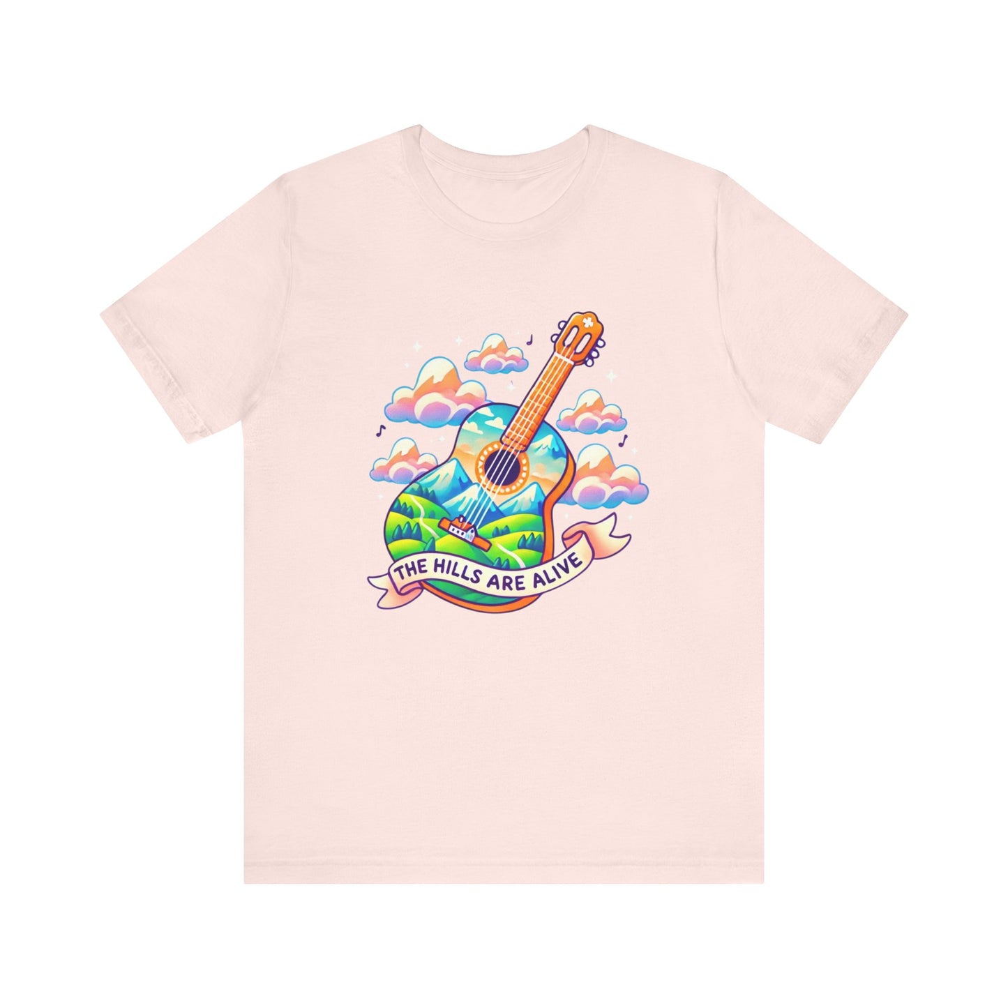 The Sound of Music, The Hills Are Alive Adult Unisex Tee