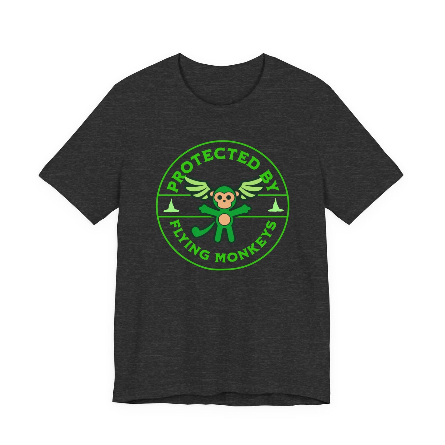 Protected By Flying Monkeys Wicked Adult Unisex Tee