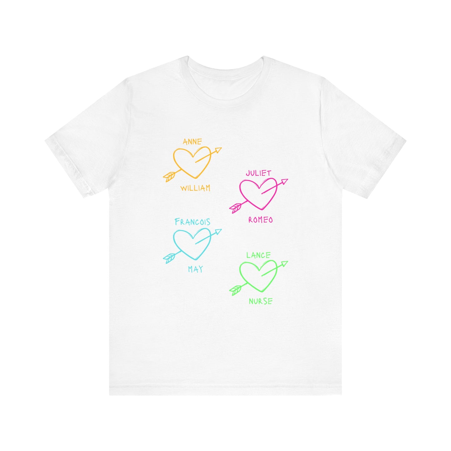 & Juliet Lovers Adult Unisex Tee