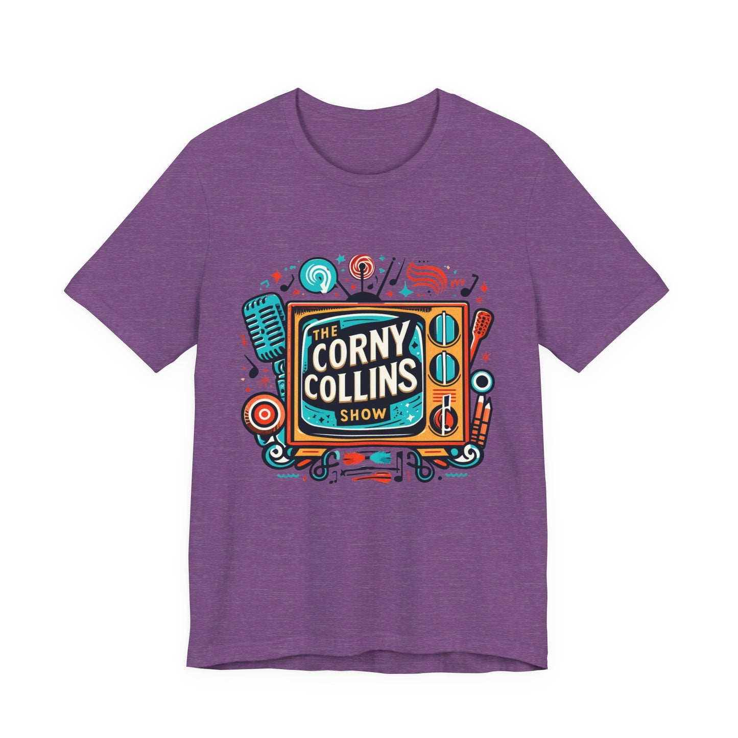 Hairspray Corny Collins Show Adult Unisex Tee