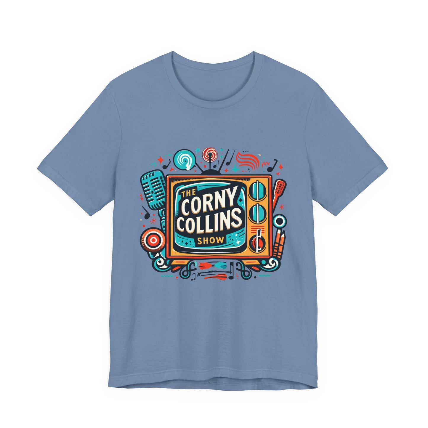 Hairspray Corny Collins Show Adult Unisex Tee