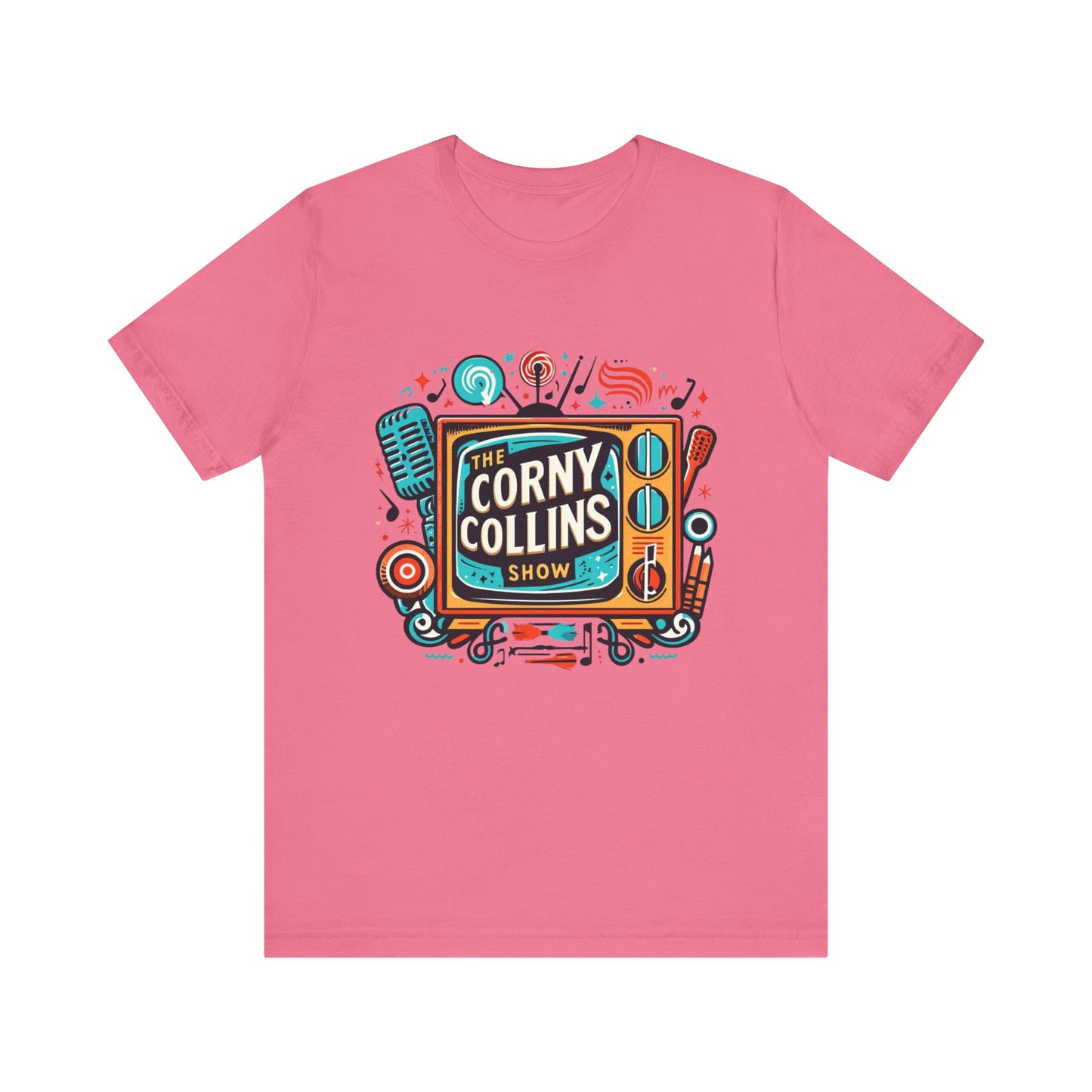 Hairspray Corny Collins Show Adult Unisex Tee