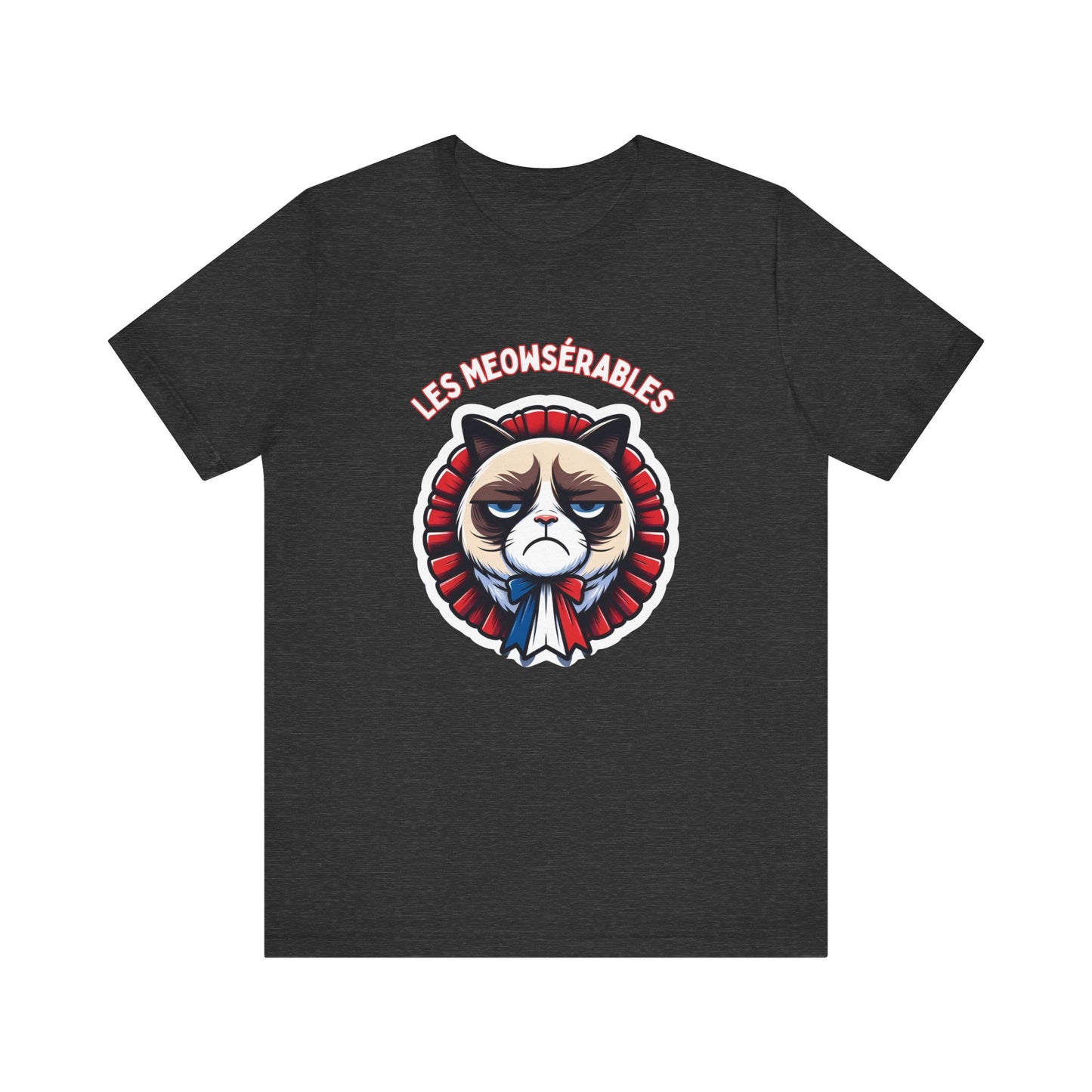 Les Meowserables Les Misérables Adult Unisex Tee
