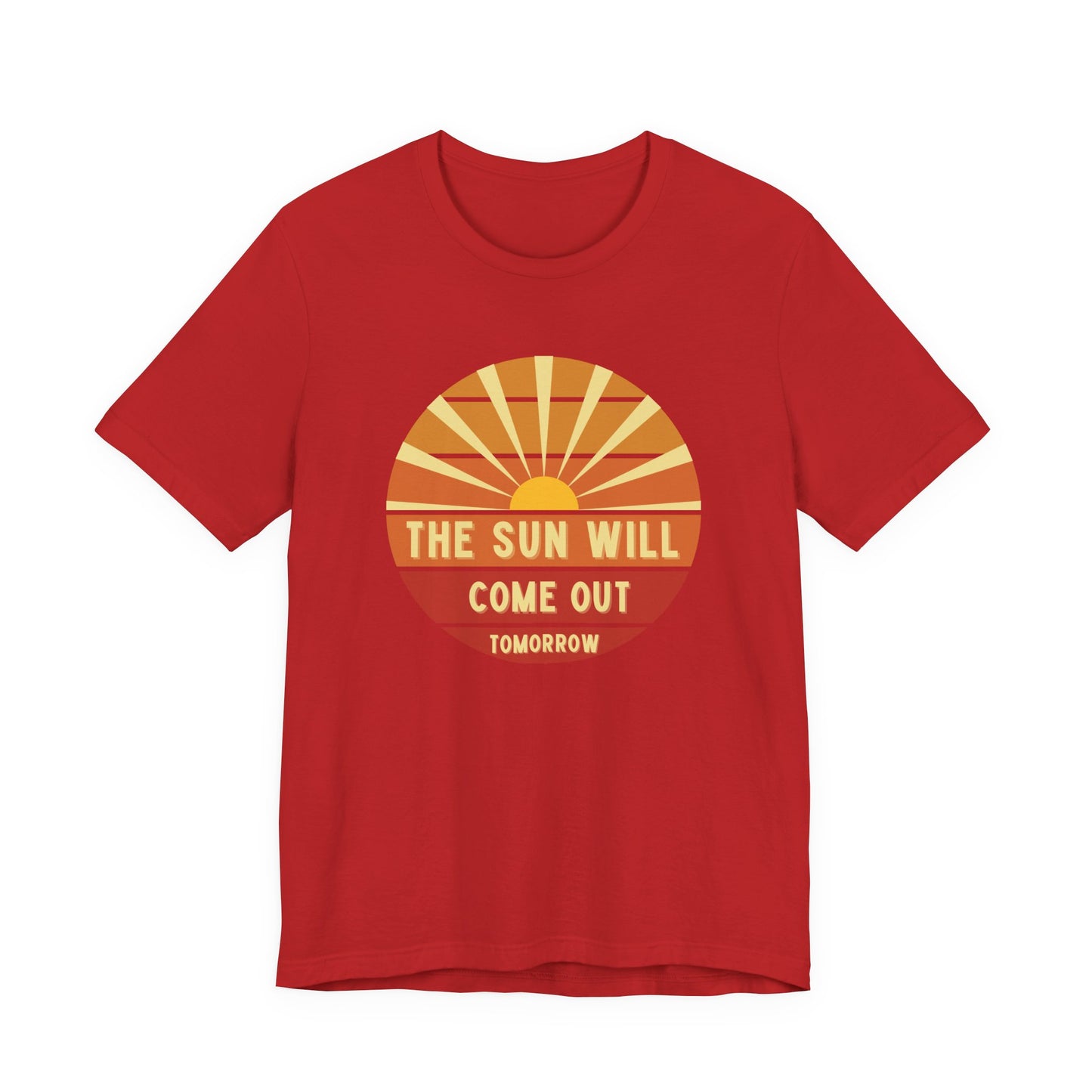 The Sun Will Come Out Tomorrow Annie Adult Unisex Tee